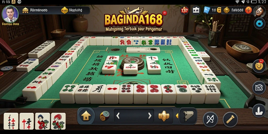 Gameplay Mahjong yang menegangkan dan menyenangkan di BAGINDA168.
