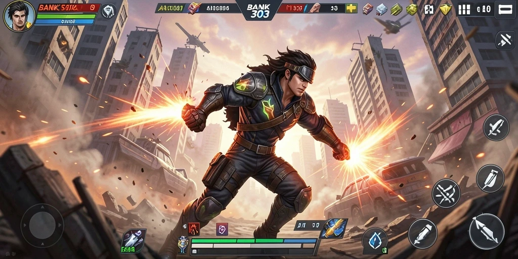 Gameplay seru dan penuh aksi dalam BANK303, nikmati setiap pertarungan!