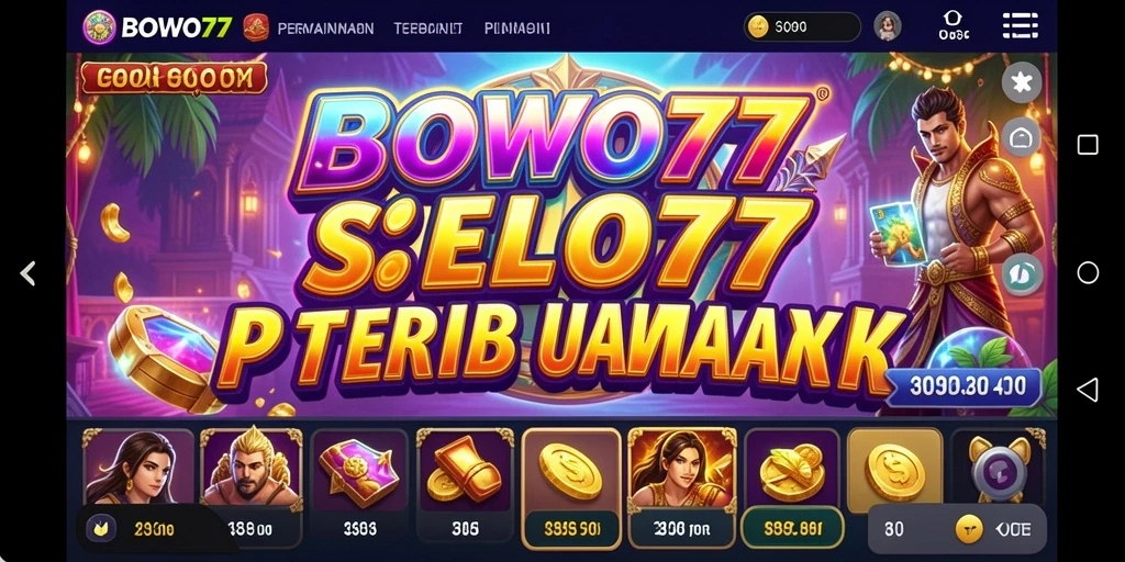 Screenshot BOWO77 yang menampilkan gameplay menarik dari slot.