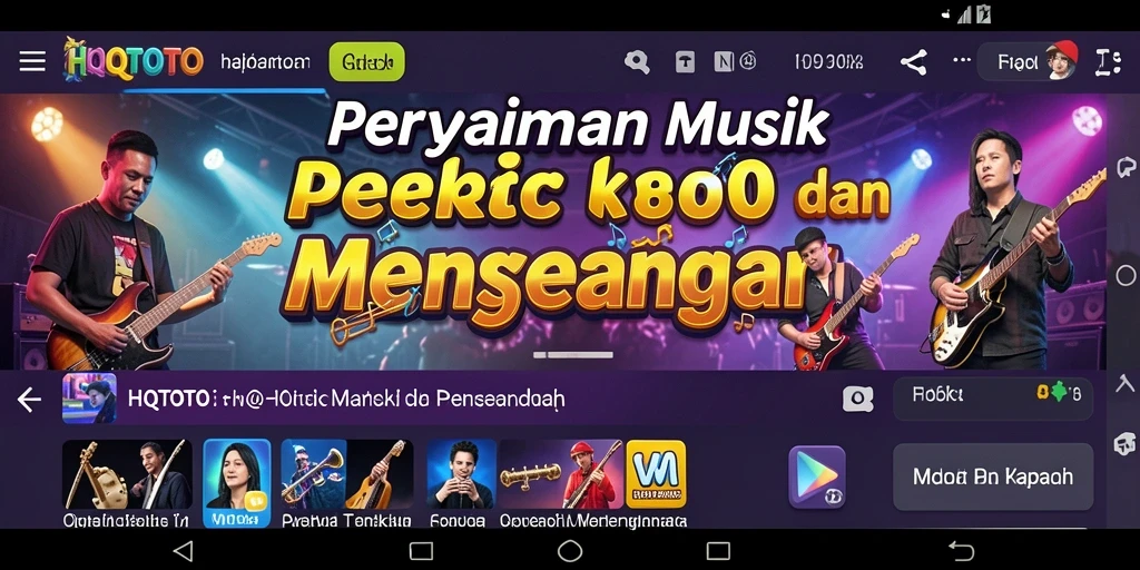 Screenshot utama HQTOTO menampilkan gameplay seru dan interaktif.