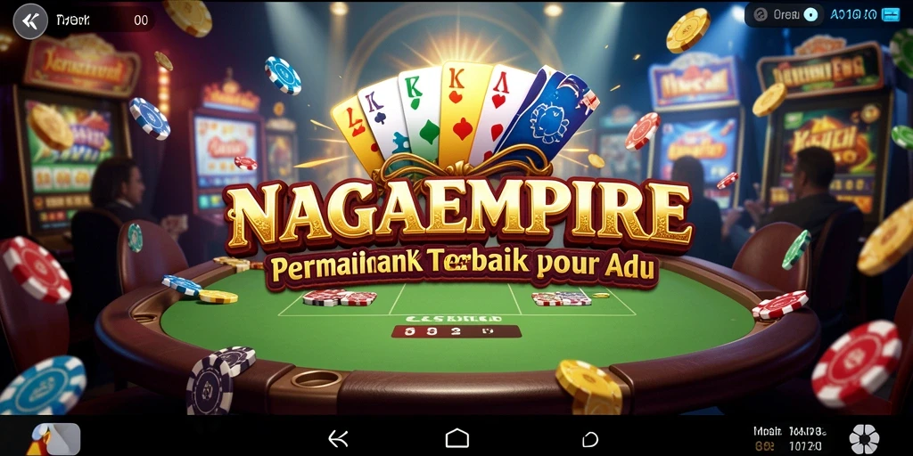Screenshot utama NAGAEMPIRE menampilkan gameplay Kasino yang mendebarkan dan grafis yang menawan.