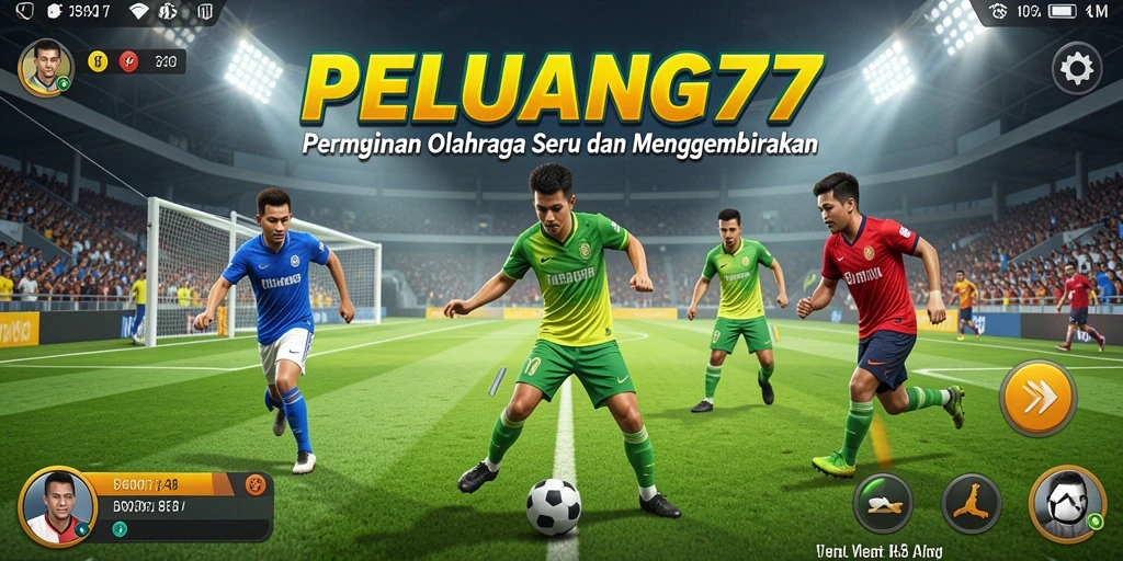 Tampilan menarik dari gameplay PELUANG77 yang memukau.