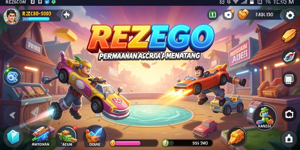Tampilan gameplay seru dan menantang dari REZEGO.