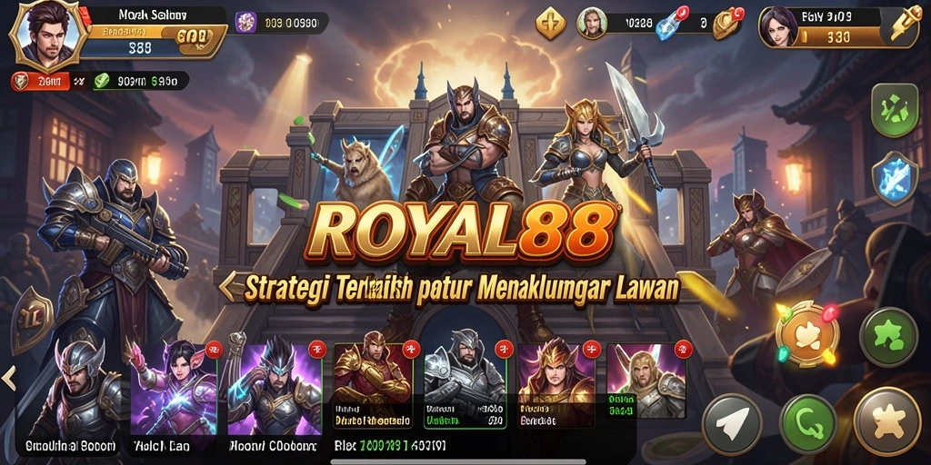 Gameplay seru dan penuh strategi di ROYAL88.