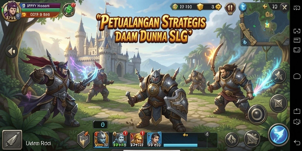 Tampilkan momen seru gameplay strategis RPYYY.